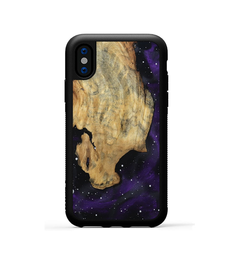 iPhone Xs Wood Phone Case - Ledger (Cosmos, 802147)