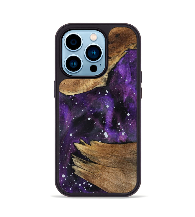 iPhone 14 Pro Wood Phone Case - Zaiden (Cosmos, 802148)
