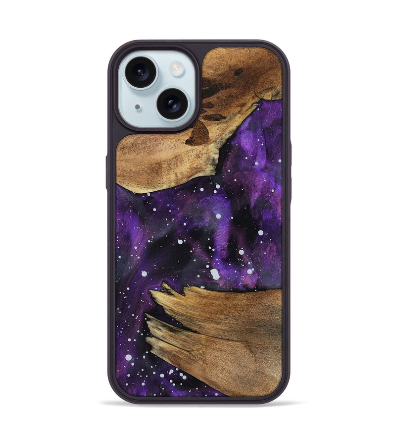iPhone 15 Wood Phone Case - Zaiden (Cosmos, 802148)