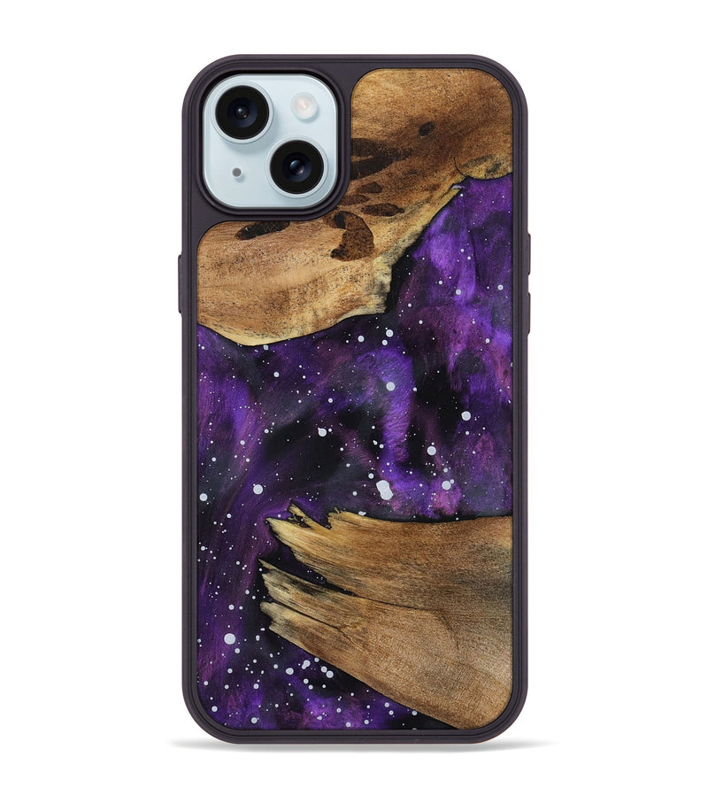 iPhone 15 Plus Wood Phone Case - Zaiden (Cosmos, 802148)