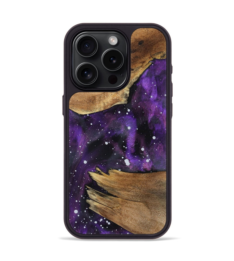 iPhone 15 Pro Wood Phone Case - Zaiden (Cosmos, 802148)