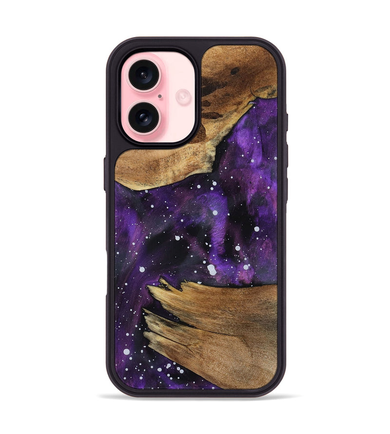 iPhone 16 Wood Phone Case - Zaiden (Cosmos, 802148)
