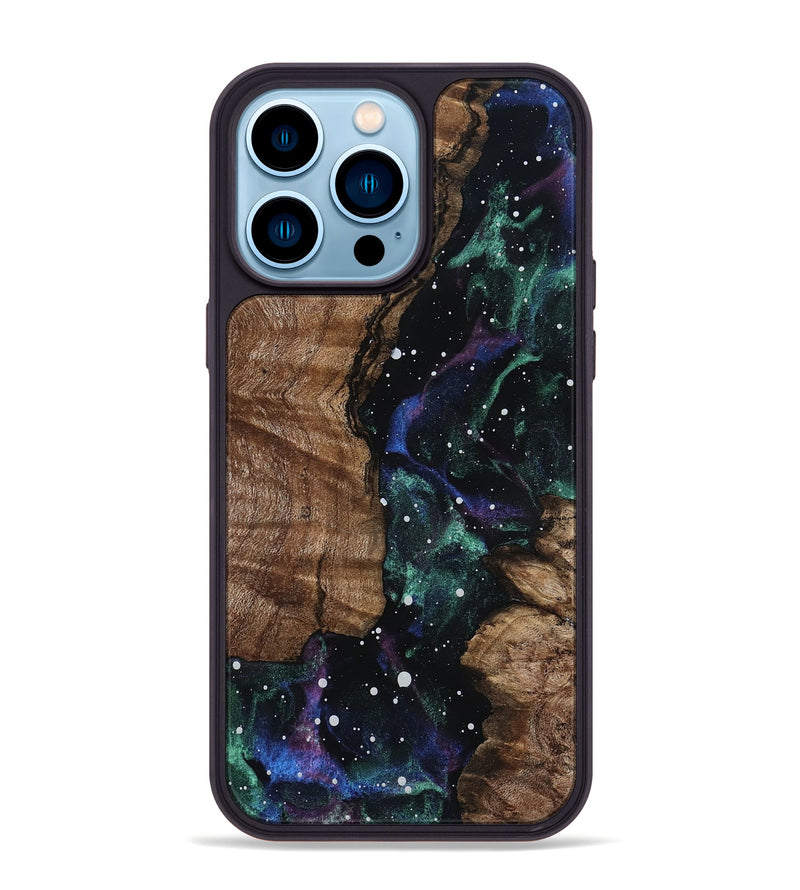 iPhone 14 Pro Max Wood Phone Case - Breanne (Cosmos, 802149)