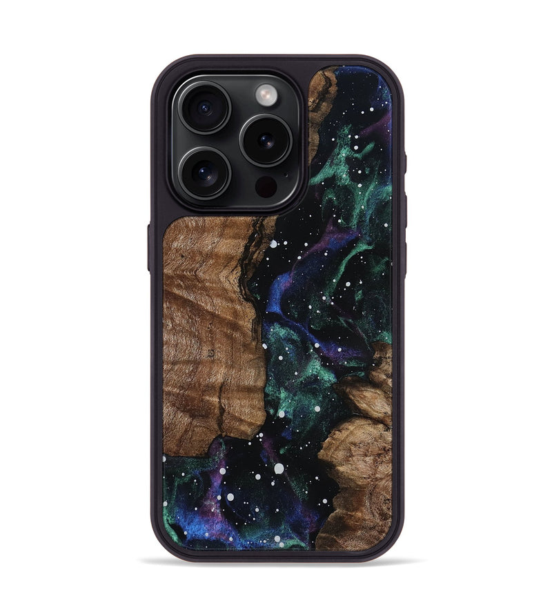 iPhone 15 Pro Wood Phone Case - Breanne (Cosmos, 802149)