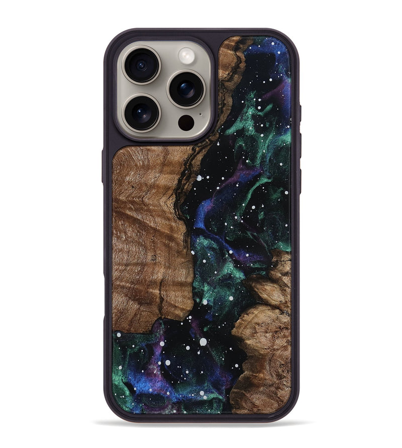 iPhone 16 Pro Max Wood Phone Case - Breanne (Cosmos, 802149)