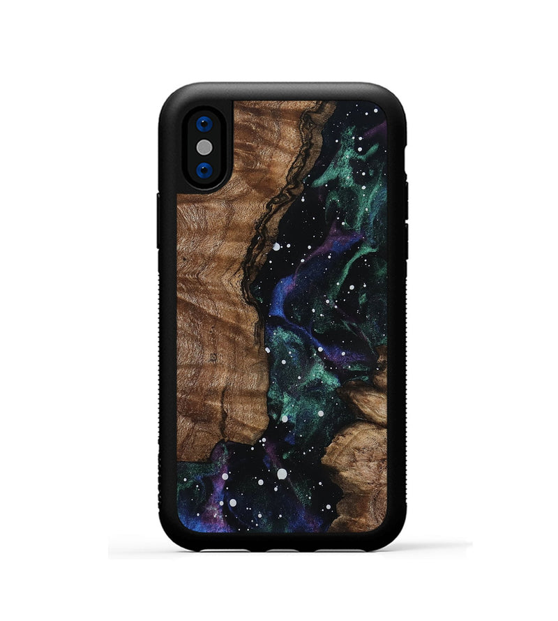 iPhone Xs Wood Phone Case - Breanne (Cosmos, 802149)