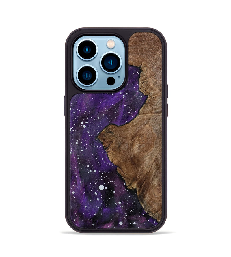 iPhone 14 Pro Wood Phone Case - Kadin (Cosmos, 802150)