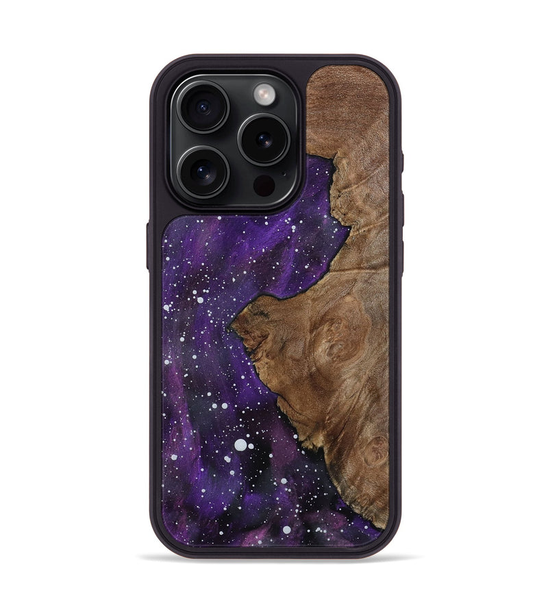 iPhone 15 Pro Wood Phone Case - Kadin (Cosmos, 802150)