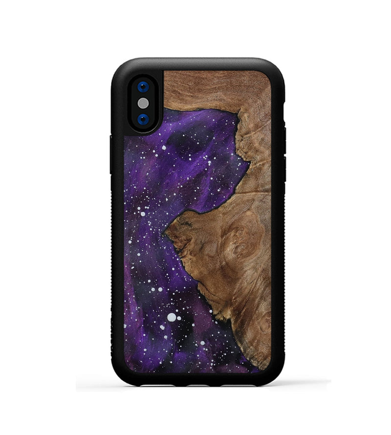 iPhone Xs Wood Phone Case - Kadin (Cosmos, 802150)