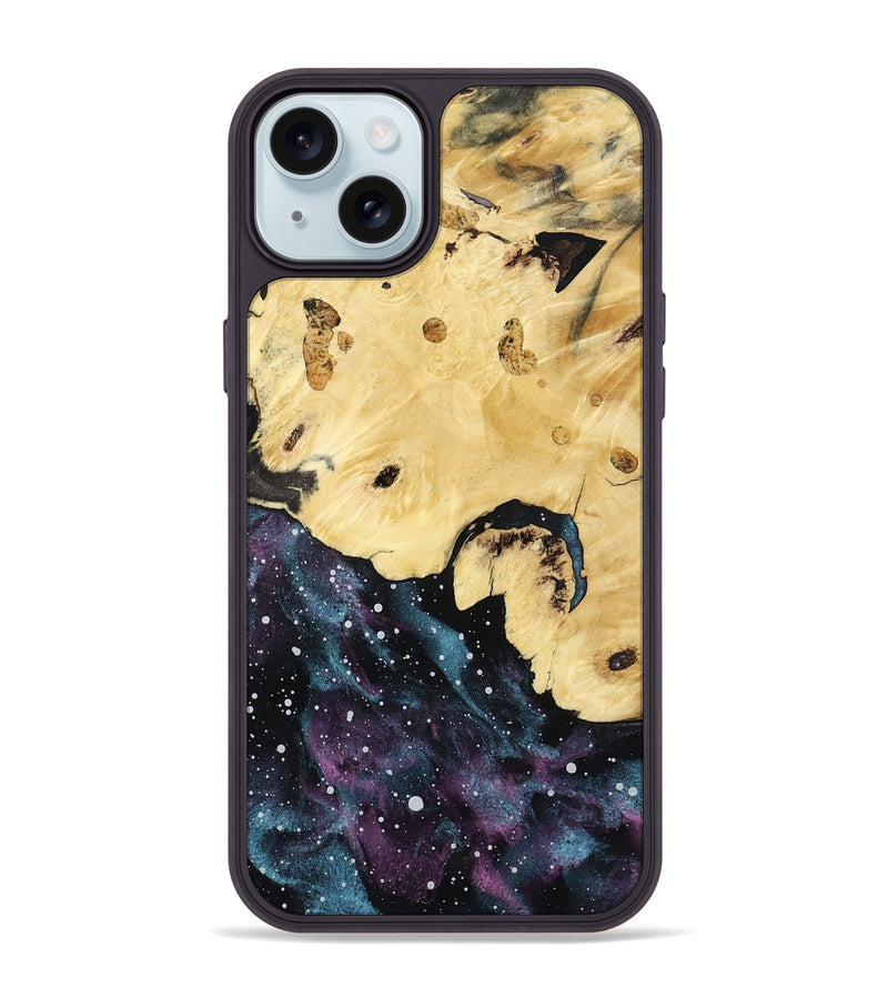 iPhone 15 Plus Wood Phone Case - Shaylee (Cosmos, 802151)