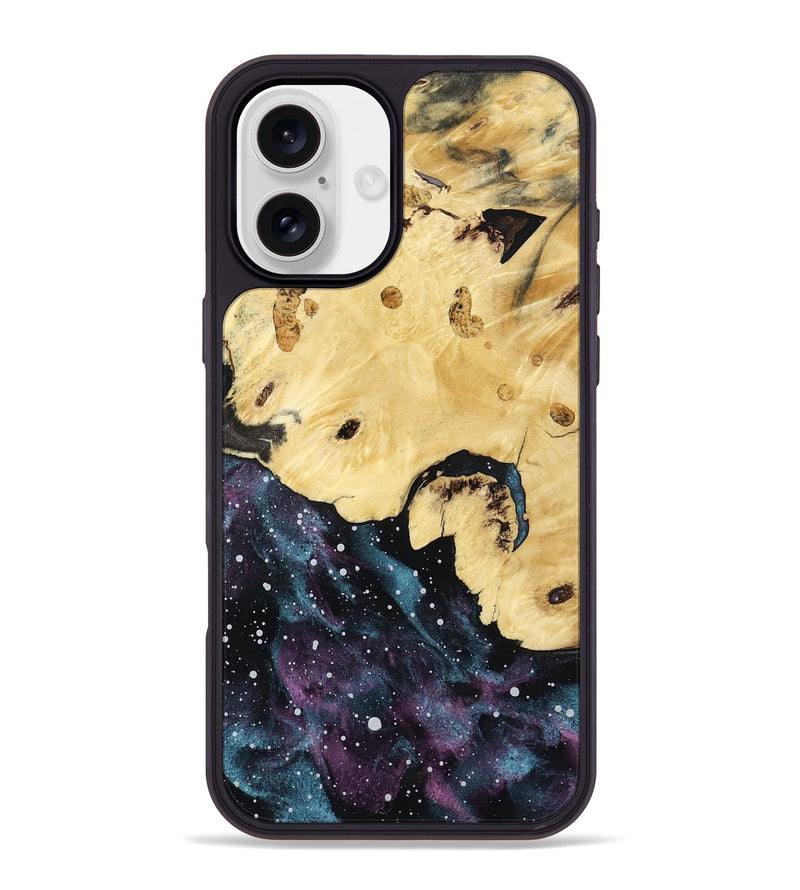 iPhone 16 Plus Wood Phone Case - Shaylee (Cosmos, 802151)