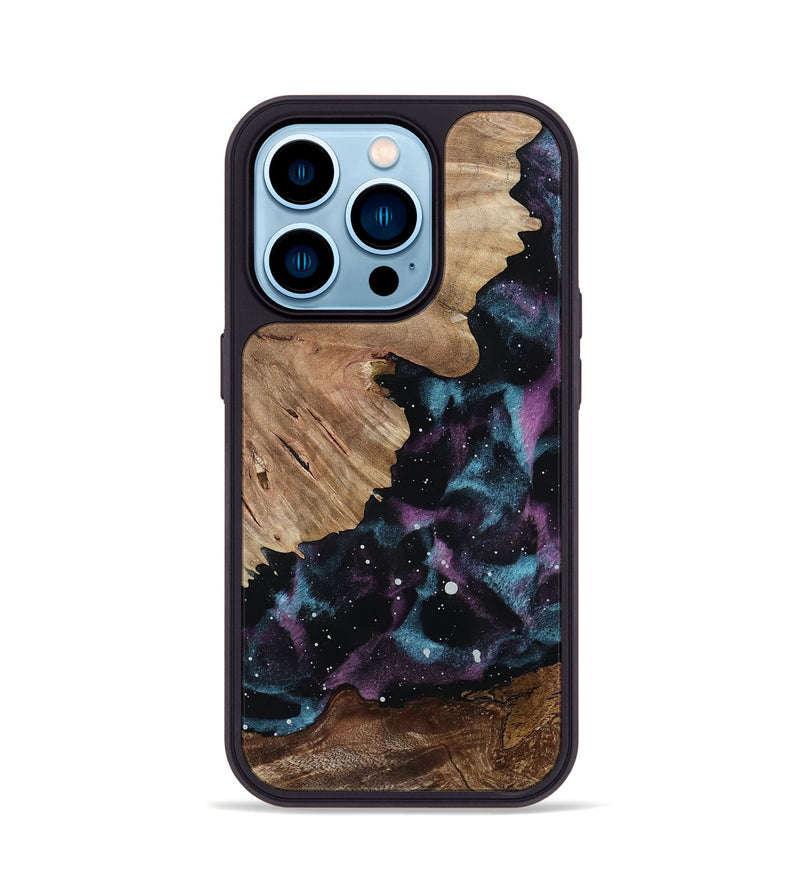 iPhone 14 Pro Wood Phone Case - Russ (Cosmos, 802152)