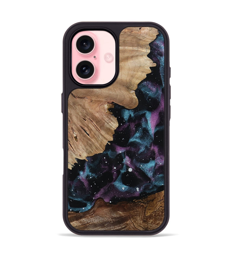 iPhone 16 Wood Phone Case - Russ (Cosmos, 802152)