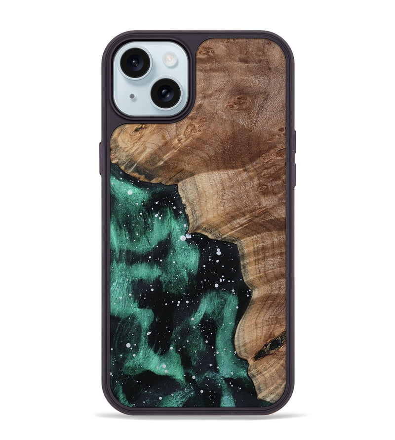 iPhone 15 Plus Wood Phone Case - Cadence (Cosmos, 802153)
