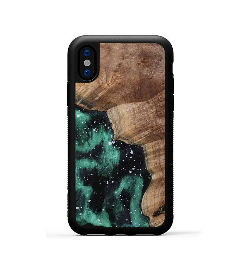 iPhone Xs Wood Phone Case - Cadence (Cosmos, 802153)