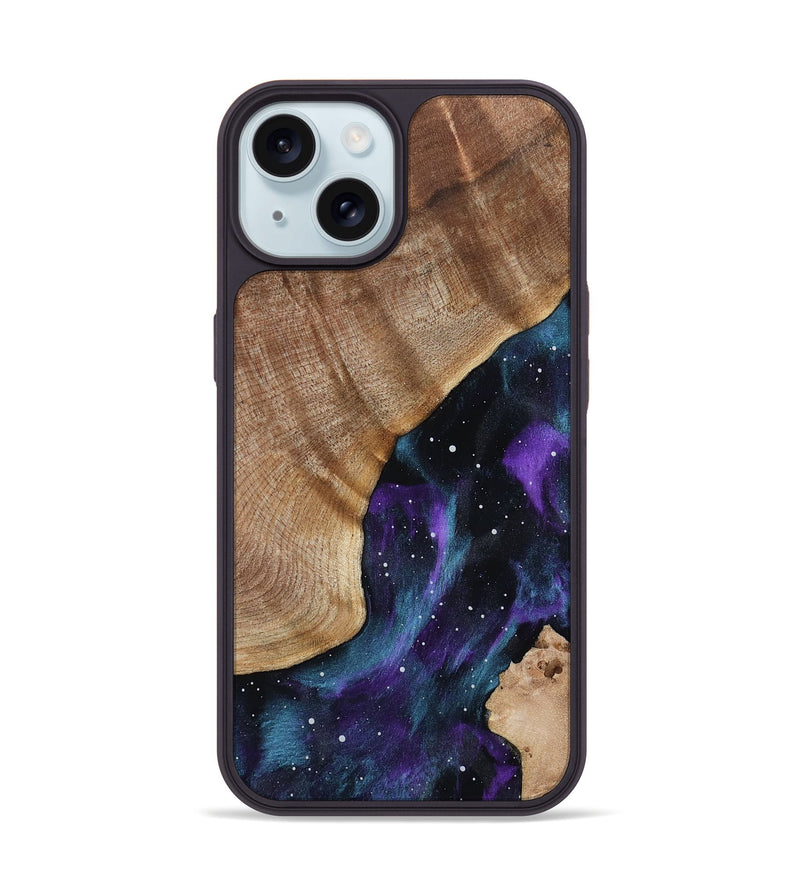 iPhone 15 Wood Phone Case - Dollie (Cosmos, 802155)