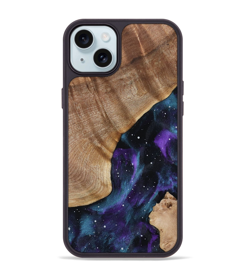 iPhone 15 Plus Wood Phone Case - Dollie (Cosmos, 802155)