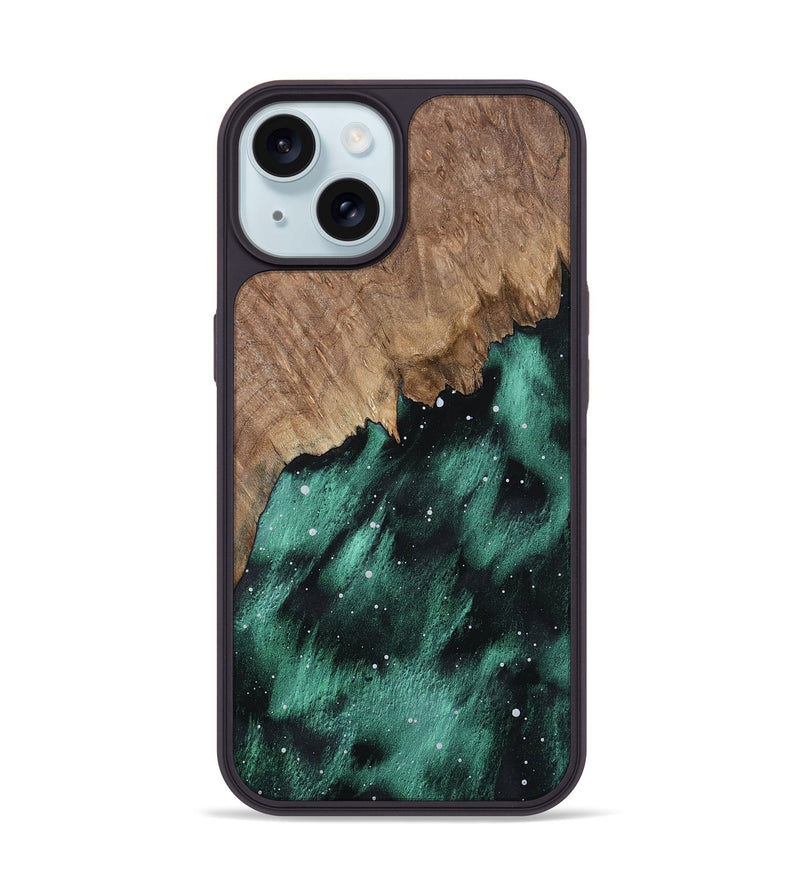 iPhone 15 Wood Phone Case - Korbin (Cosmos, 802158)