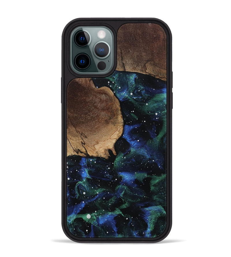 iPhone 12 Pro Max Wood Phone Case - Taja (Cosmos, 802159)