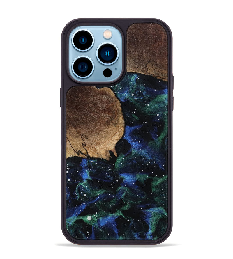 iPhone 14 Pro Max Wood Phone Case - Taja (Cosmos, 802159)
