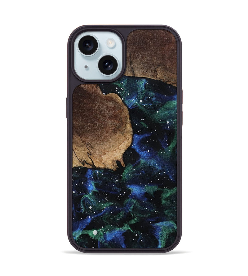iPhone 15 Wood Phone Case - Taja (Cosmos, 802159)
