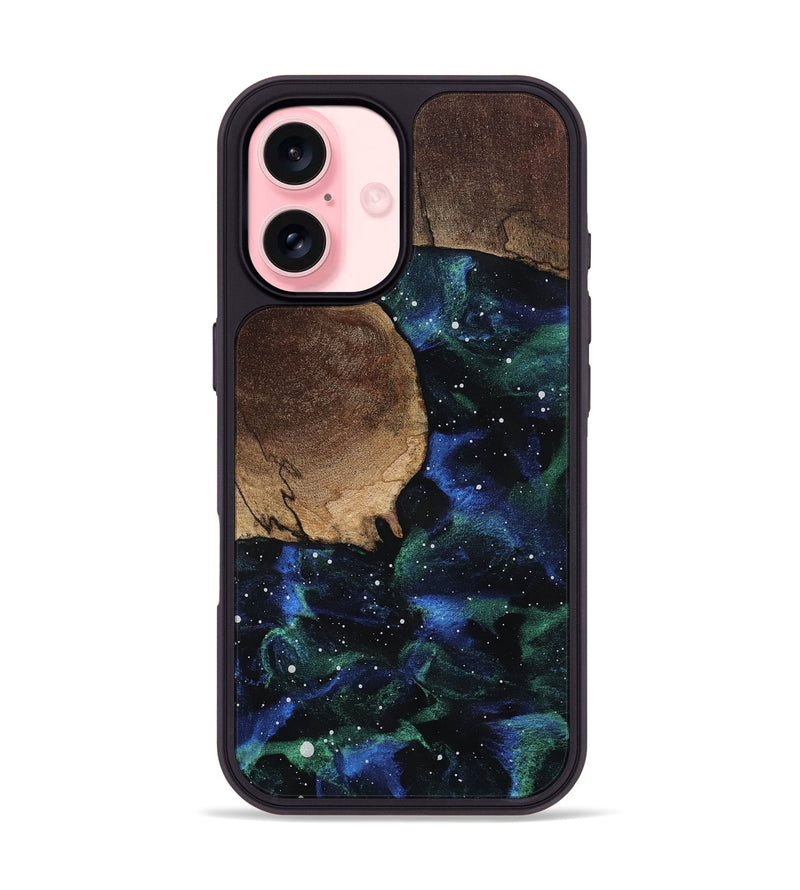 iPhone 16 Wood Phone Case - Taja (Cosmos, 802159)