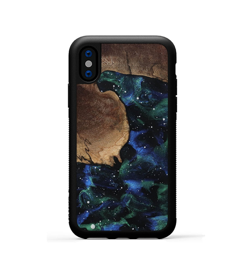 iPhone Xs Wood Phone Case - Taja (Cosmos, 802159)
