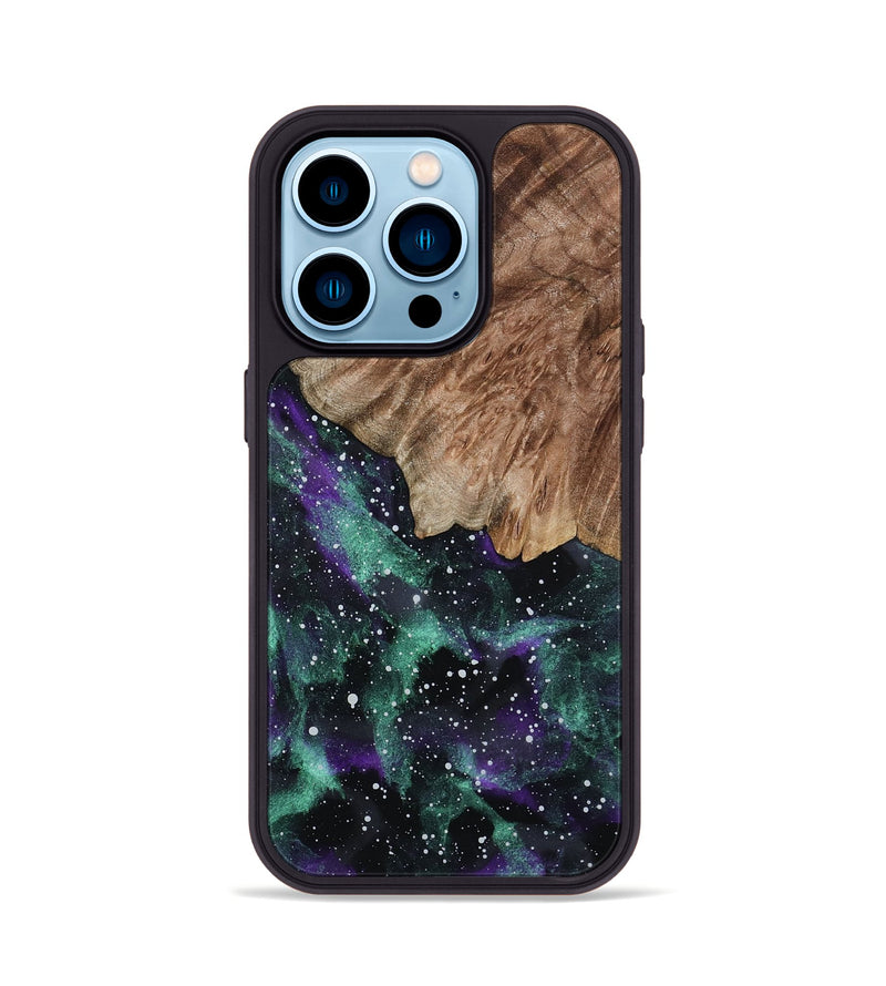 iPhone 14 Pro Wood Phone Case - Jenifer (Cosmos, 802160)