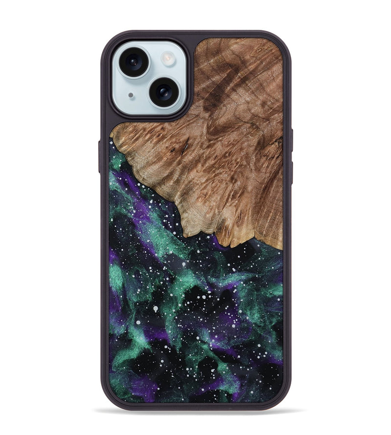 iPhone 15 Plus Wood Phone Case - Jenifer (Cosmos, 802160)