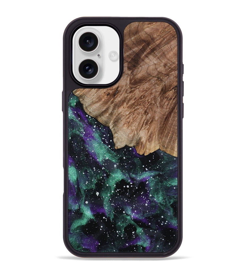 iPhone 16 Plus Wood Phone Case - Jenifer (Cosmos, 802160)