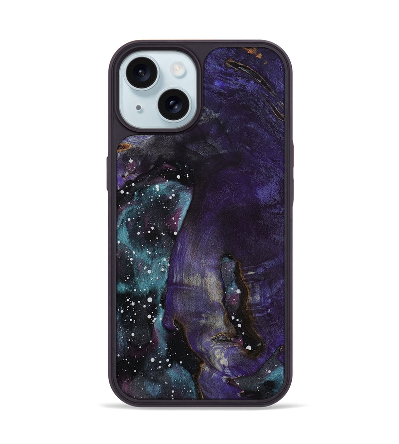 iPhone 15 Wood Phone Case - Barrett (Cosmos, 802161)