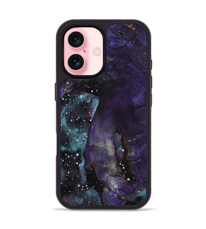 iPhone 16 Wood Phone Case - Barrett (Cosmos, 802161)