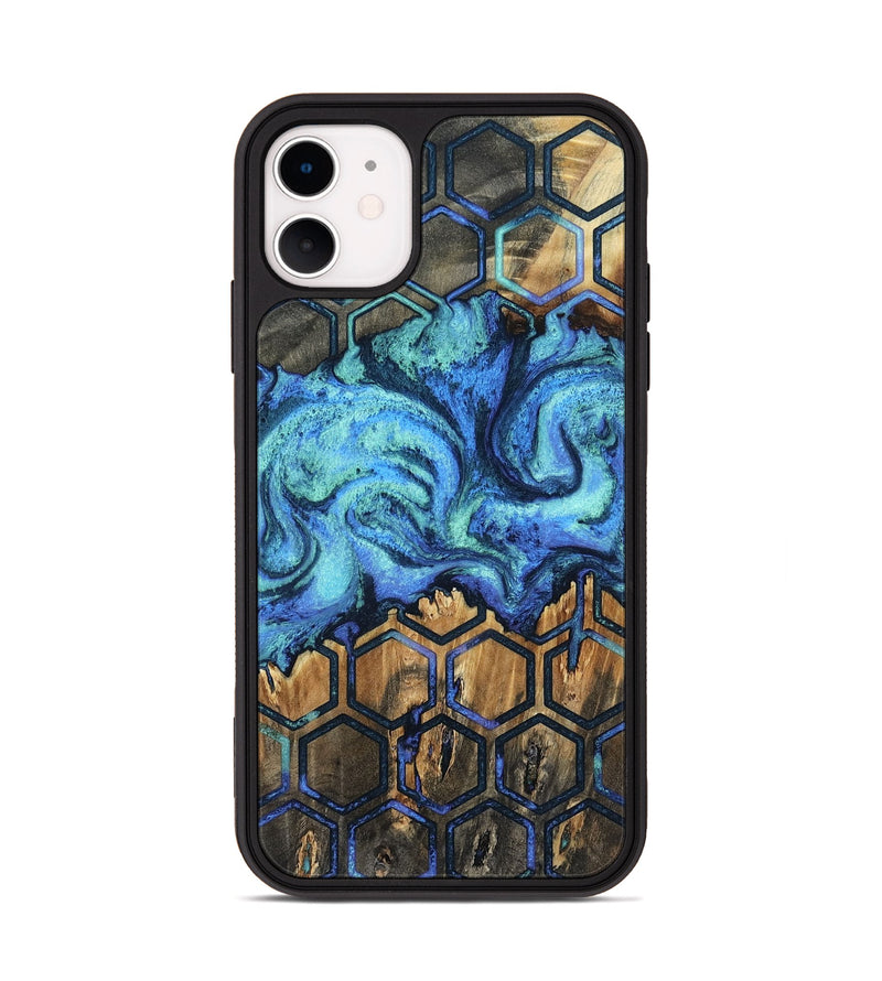 iPhone 11 Wood Phone Case - Mettie (Pattern, 802162)