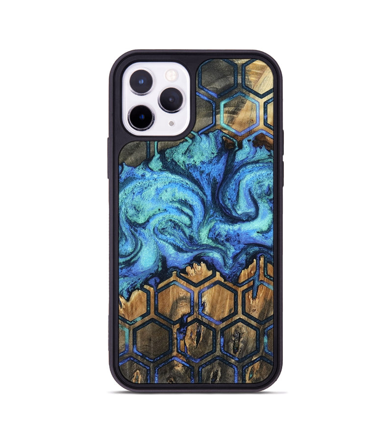 iPhone 11 Pro Wood Phone Case - Mettie (Pattern, 802162)