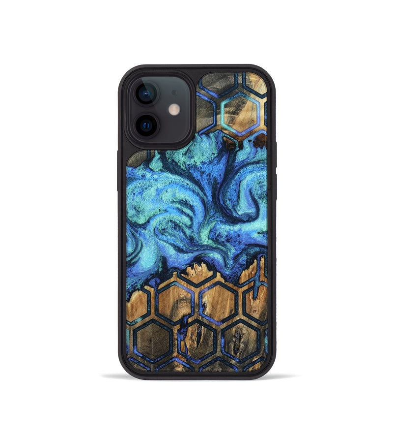 iPhone 12 mini Wood Phone Case - Mettie (Pattern, 802162)
