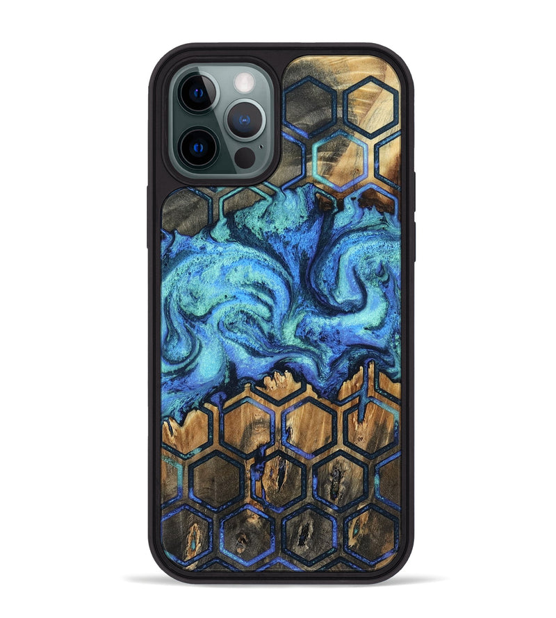 iPhone 12 Pro Max Wood Phone Case - Mettie (Pattern, 802162)