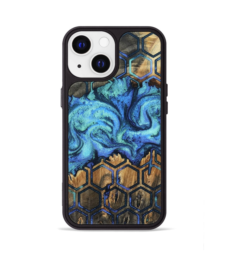 iPhone 13 Wood Phone Case - Mettie (Pattern, 802162)
