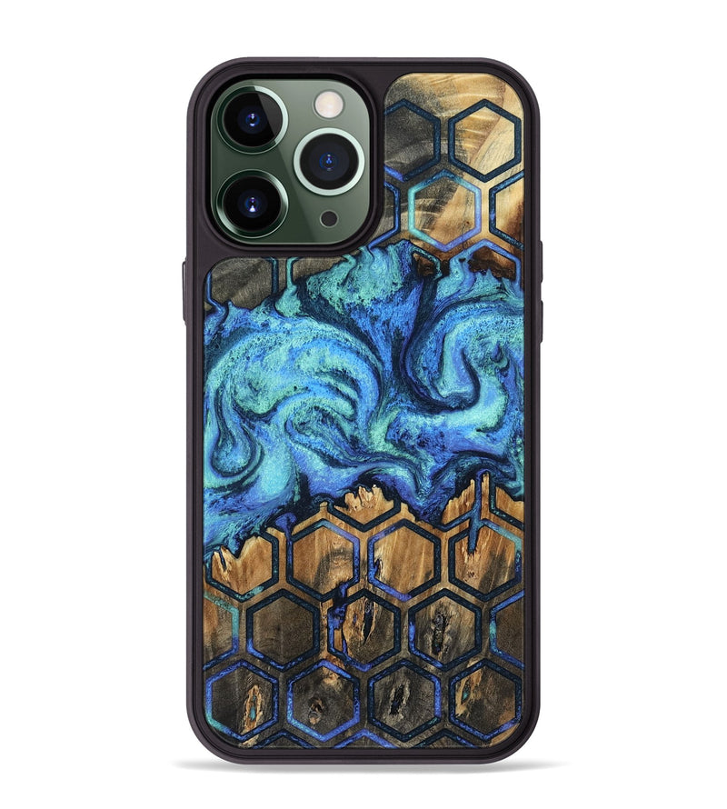 iPhone 13 Pro Max Wood Phone Case - Mettie (Pattern, 802162)