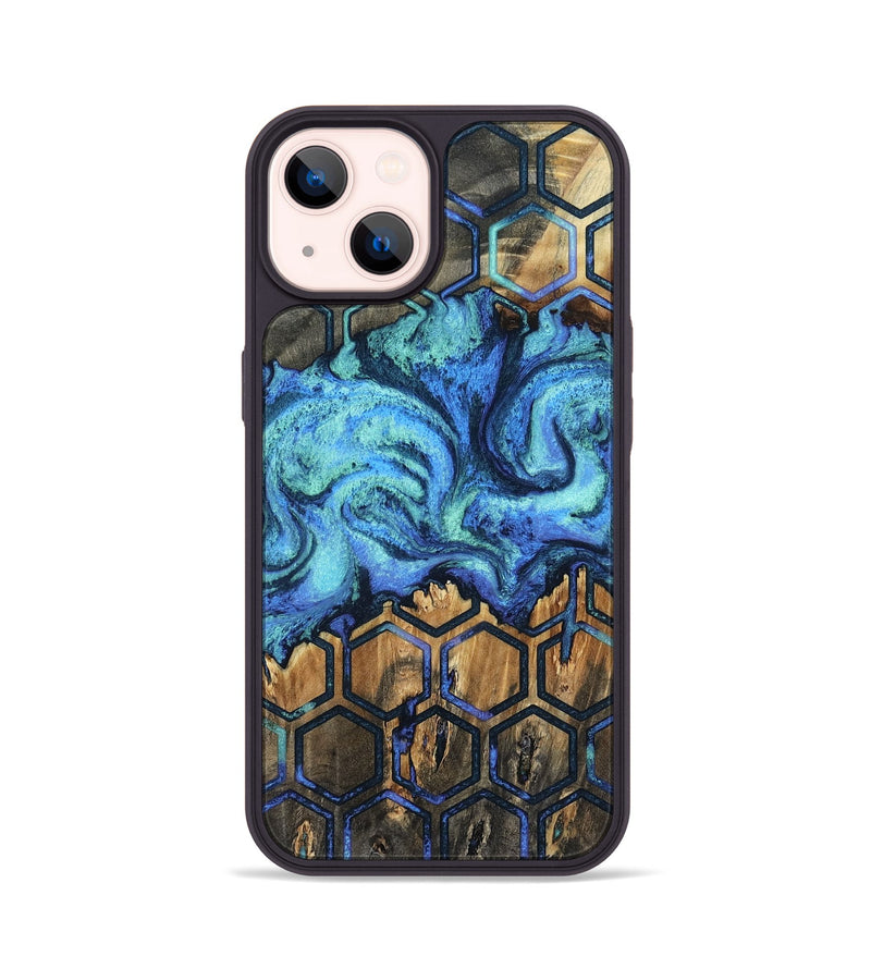 iPhone 14 Wood Phone Case - Mettie (Pattern, 802162)