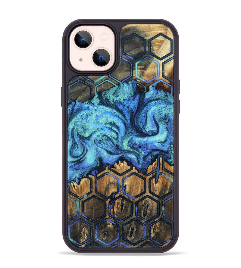 iPhone 14 Plus Wood Phone Case - Mettie (Pattern, 802162)
