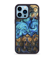 iPhone 14 Pro Max Wood Phone Case - Mettie (Pattern, 802162)