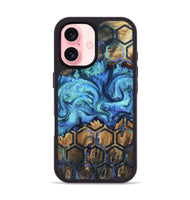 iPhone 16 Wood Phone Case - Mettie (Pattern, 802162)