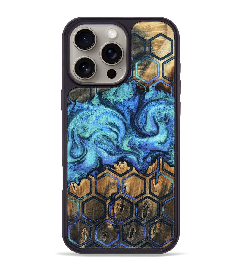 iPhone 16 Pro Max Wood Phone Case - Mettie (Pattern, 802162)