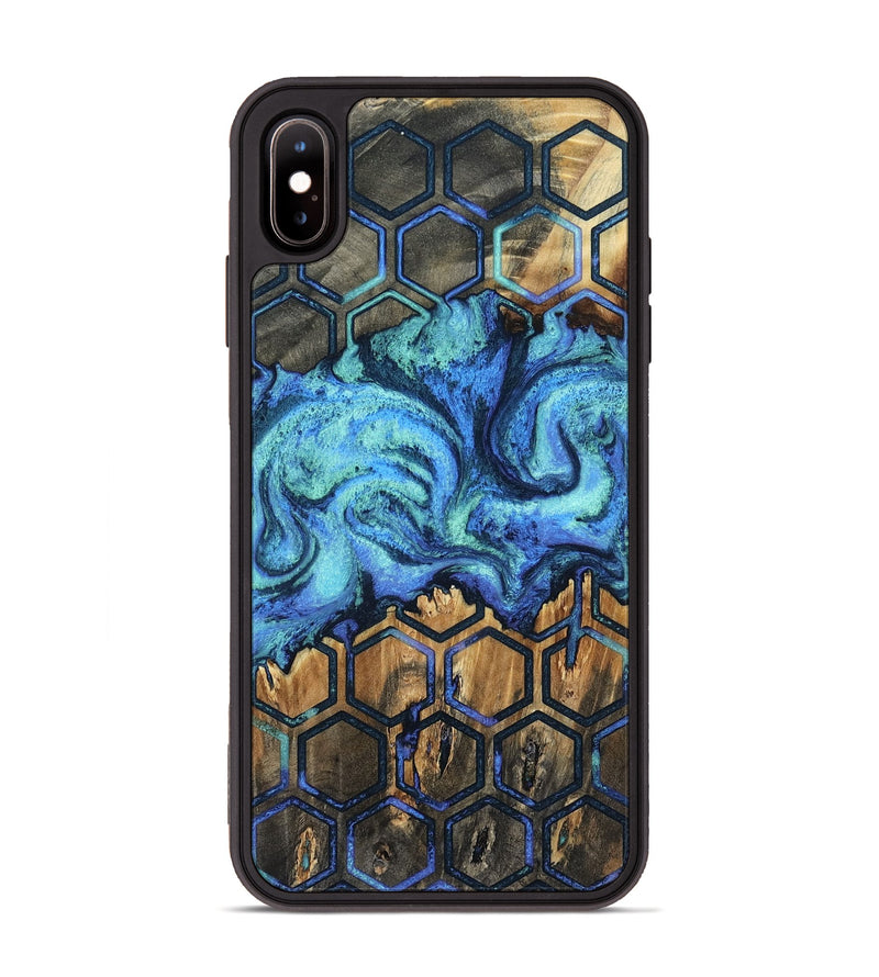 iPhone Xs Max Wood Phone Case - Mettie (Pattern, 802162)