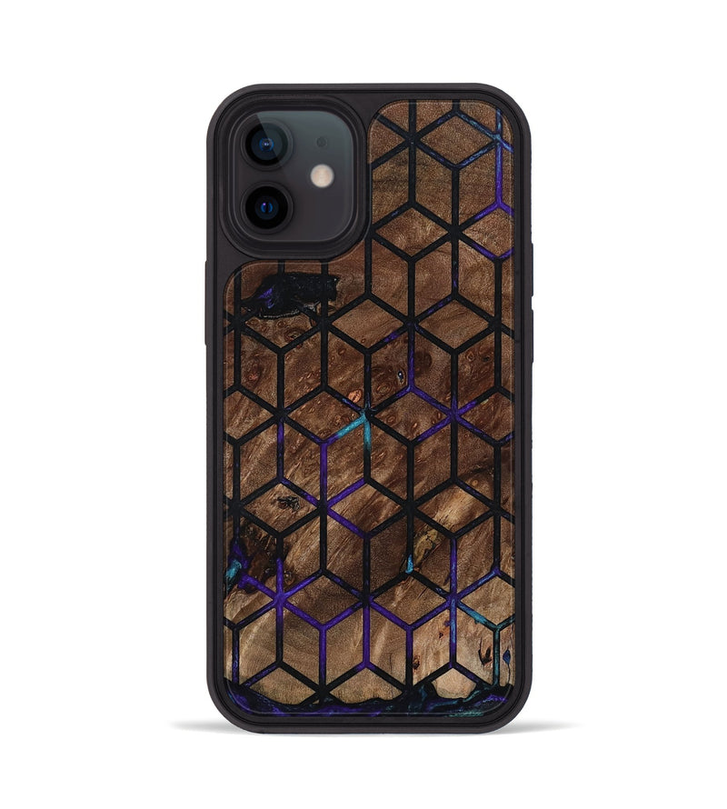 iPhone 12 Wood Phone Case - Vickie (Pattern, 802163)