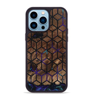 iPhone 14 Pro Max Wood Phone Case - Vickie (Pattern, 802163)