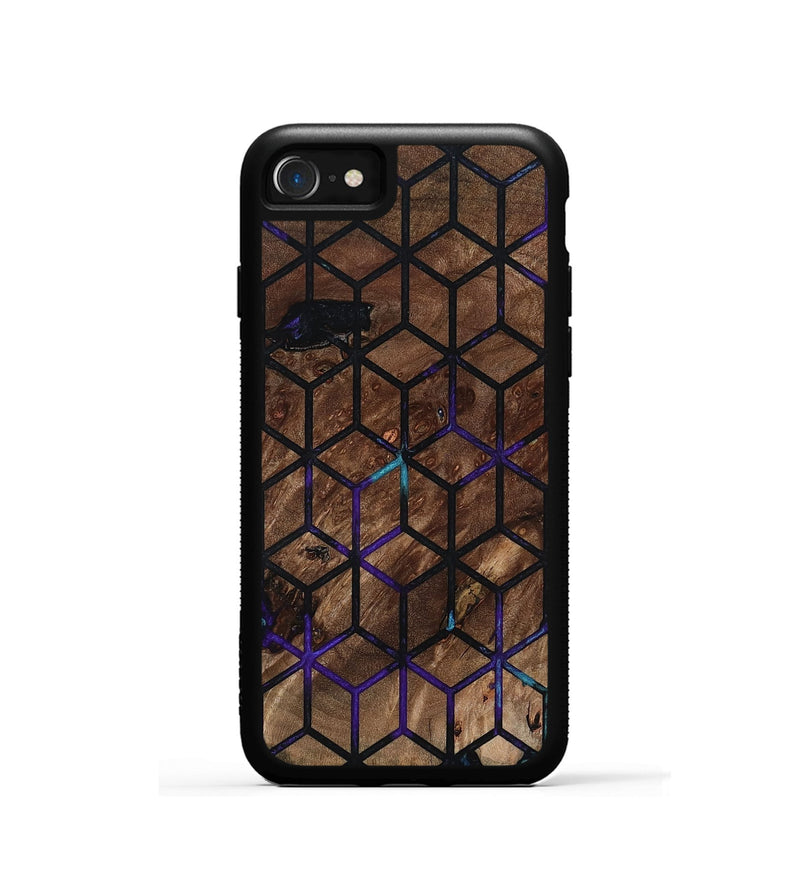 iPhone SE Wood Phone Case - Vickie (Pattern, 802163)