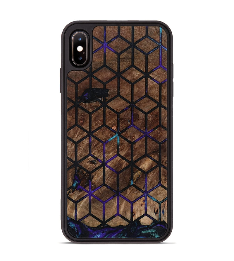 iPhone Xs Max Wood Phone Case - Vickie (Pattern, 802163)