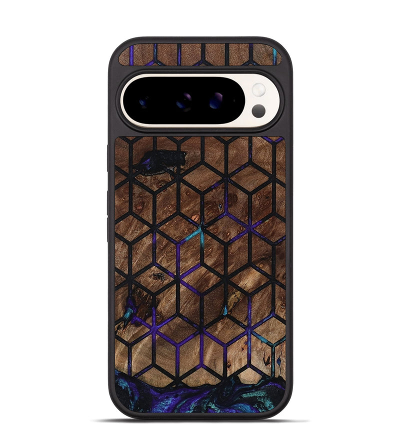Pixel 9 Pro Wood Phone Case - Vickie (Pattern, 802163)