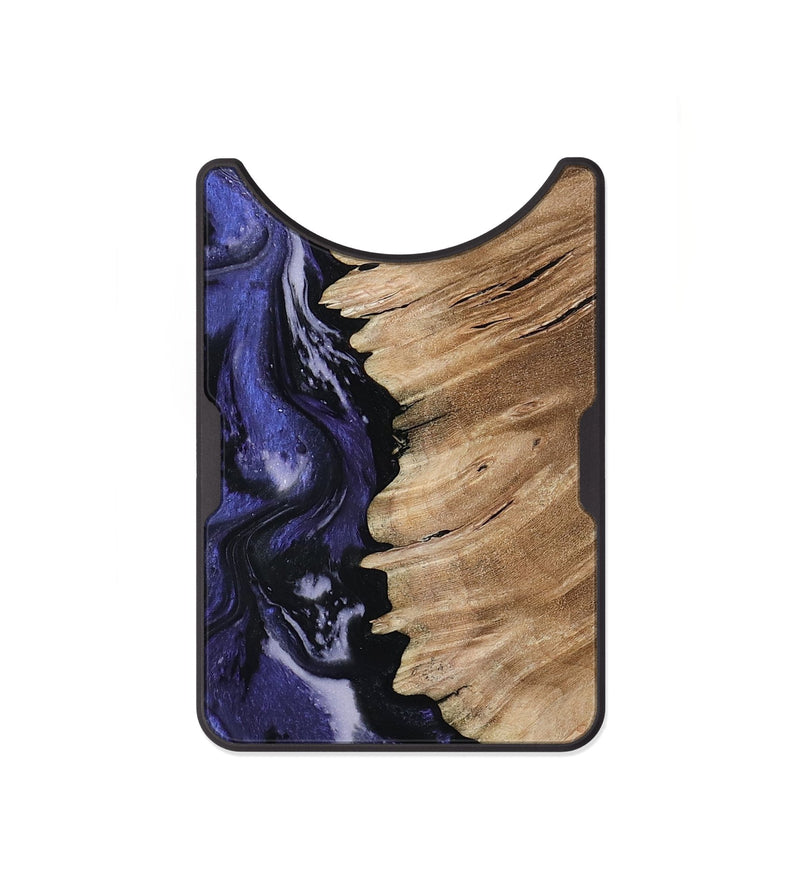 Alloy Wood Wallet - Karlee (Purple, 802166)